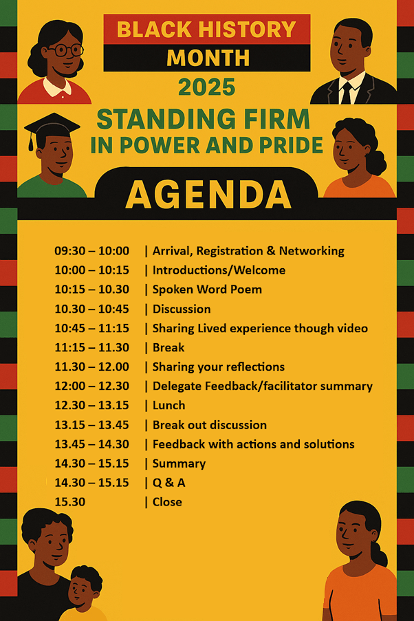 Black History Month Conference Agenda 2025