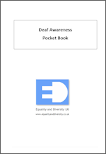 Deaf Awareness Pocket Book