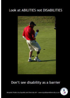 abilities not disabilities poster