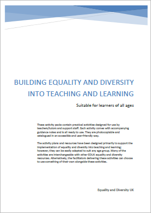Building Equality and Diversity into Teaching and Learning