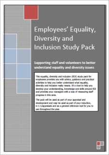 Equality, Diversity and Inclusion Study Pack for Employees