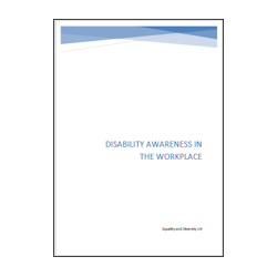 Disability Awareness in the Workplace Booklet