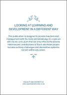 Looking at learning and development in a different way