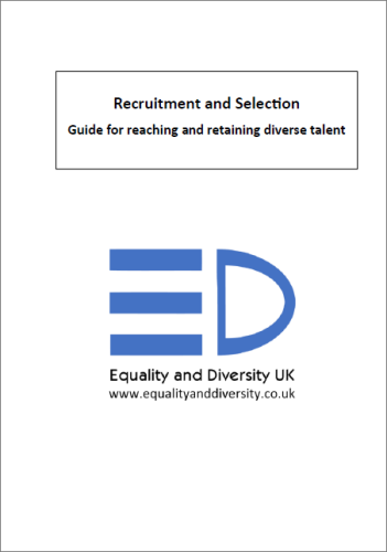 Recruitment and Selection guide for reaching diverse talent